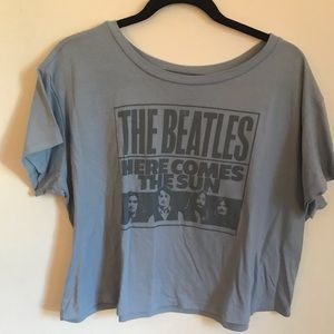 Torrid Here Comes the Sun Beatles Crop Top